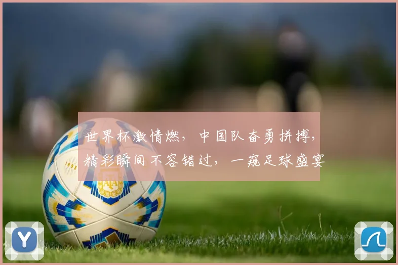 世界杯激情燃，中国队奋勇拼搏，精彩瞬间不容错过，一窥足球盛宴